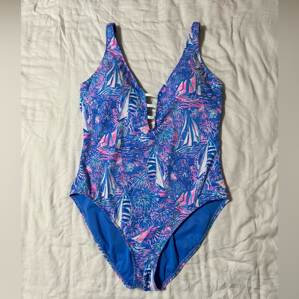 Lilly Pulitzer One Piece Bathing suit. Size 16. Perfect condition. Wore once.